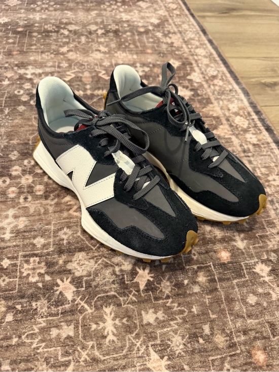 New Balance Other - New Balance Black White and Gum Retro Runner Sneakers